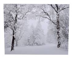 Obraz ośnieżony las