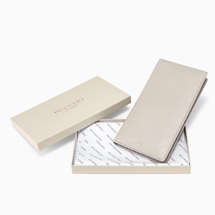 Portfel damski skórzany PUCCINI ZEN ZN9202 6A Beżowy