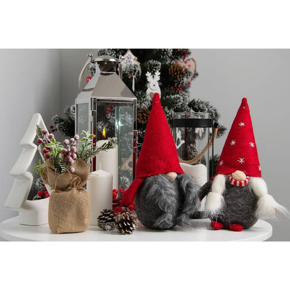 Skrzat krasnal świąteczny gnom 30 cm