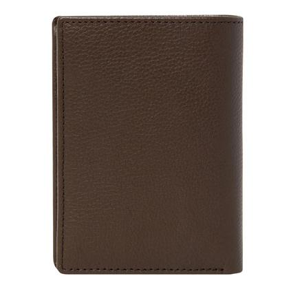 Etui na karty Button Brown