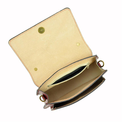 Torebka damska skórzana KEMER 511 Czarna