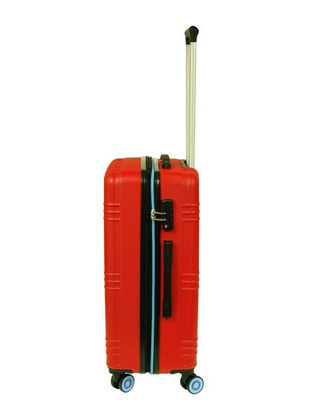Średnia walizka DIELLE 130 Czerwona