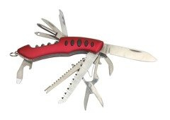 Scyzory BIG R., czerwony, srebrny