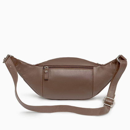 Skórzana torba biodrowa / nerka PUCCINI LGD8386 2 Brązowa