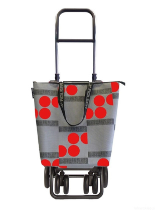 Wózek na zakupy ROLSER Logic Tour Mini Bag Plus Logos Rojo