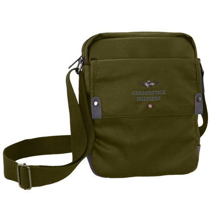 Torba na ramię AERONAUTICA MILITARE City Zielona