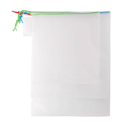 Zestaw woreczków na owoce i warzywa RPET, 3 szt.