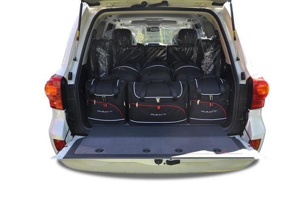 TOYOTA LAND CRUISER V8 2010-2017 TORBY DO BAGAŻNIKA 6 SZT KJUST