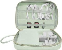 Etui na ładowarki i słuchawki Stackers Pebble zieleń szałwiowa