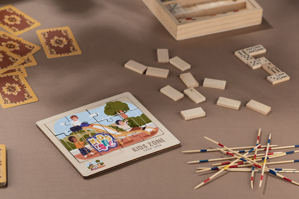 Puzzle drewniane WOODSY