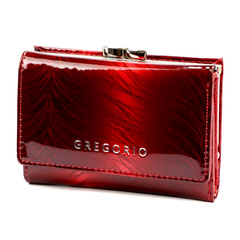 Portfel skórzany damski PELLUCCI FF-117 Czerwony