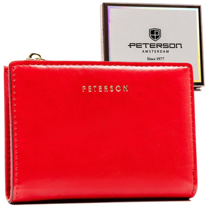 Portfel damski eko PTN 003-BH Czerwony