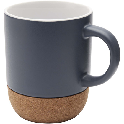 Billie kubek ceramiczny o pojemności 300 ml z detalami z korka i matowym wykończeniem