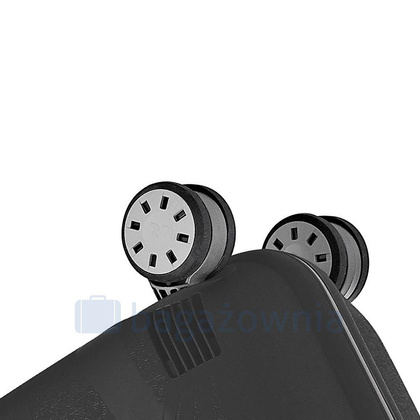 Średnia walizka RONCATO LIGHT 712-01 Czarna