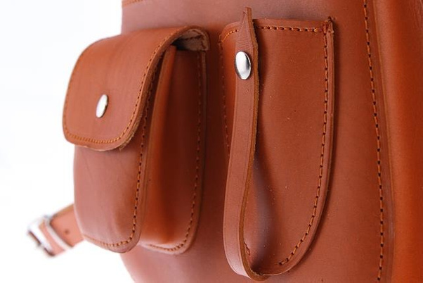 Listonoszka duża torebka KEMER VOOC Vintage P27 Naturalna