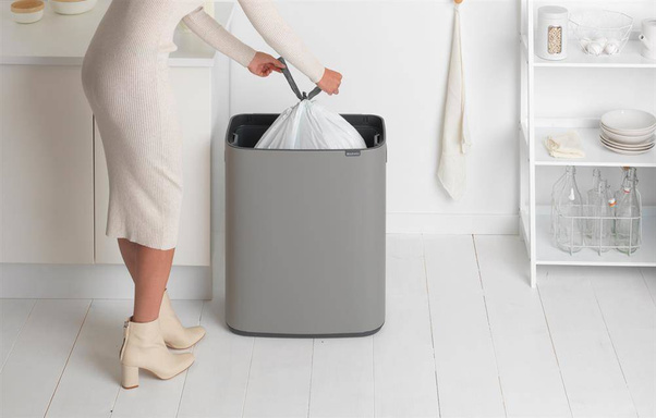 Kosz na śmieci Touch Bin BO 60l mineralny szary 223129