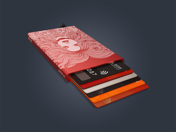 Etui na karty kredytowe RFID ZEN "THE MERMAID" 1915