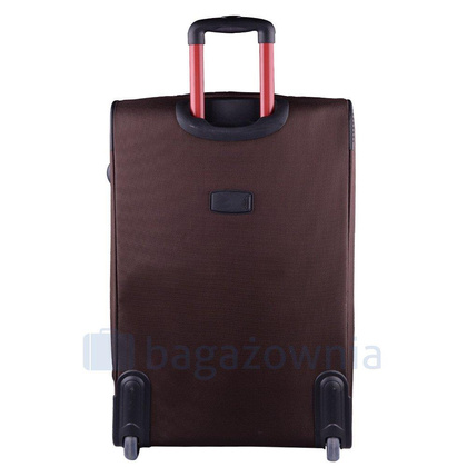 Duża walizka WINGS 206 L Brązowa