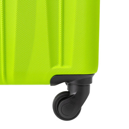 Duża walizka PUCCINI BALI ABS021A 5B Limonkowy