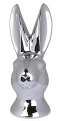 Głowa królika srebrna duża