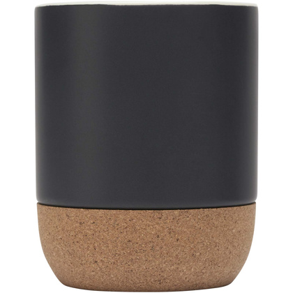 Billie kubek ceramiczny o pojemności 300 ml z detalami z korka i matowym wykończeniem