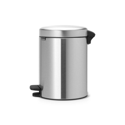 Kosz pedałowy do segregacji NewIcon 2 x 2L Stal matowa 280467