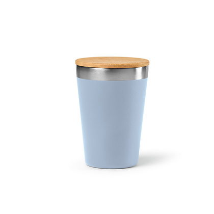 Kubek podrózny Don ze stali nierdzewnej z recyklingu 390 ml