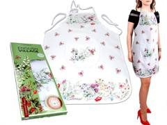 Fartuszek kuchenny - kwiaty (CARMANI)