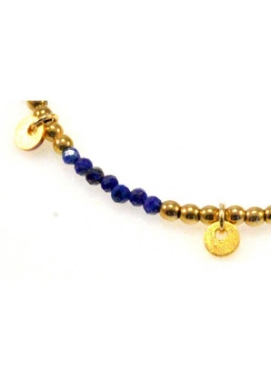 Bransoletka Lapis 925