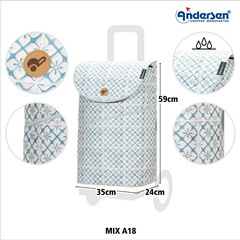 Torba na stelaż wózka zakupowego ANDERSEN MIX