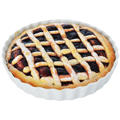 Forma do pieczenia tarty na tartę ceramiczna do zapiekania 24 cm