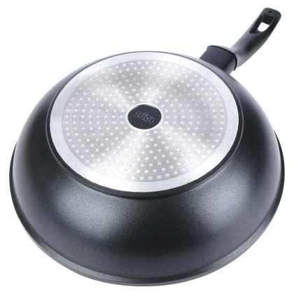 Patelnia granitowa wok do smażenia duszenia GRANDE 30 cm