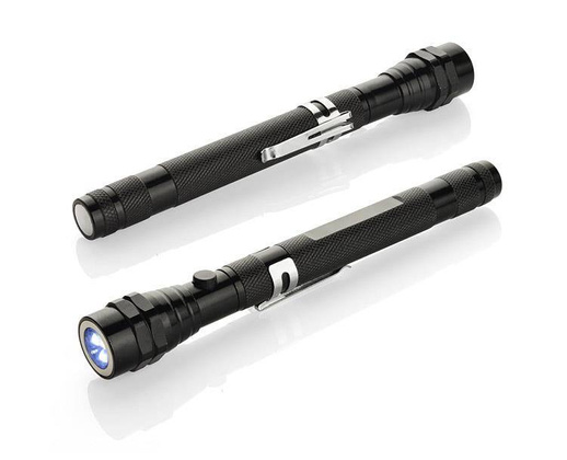 Latarka z magnesem ITI 29125 Czarny