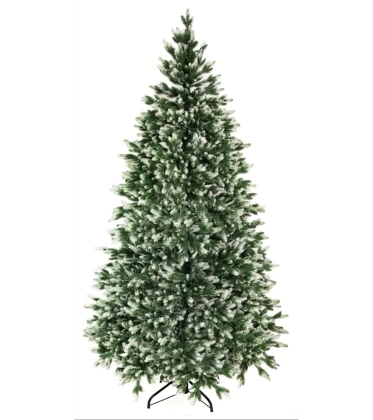 Choinka sztuczna PE07 180 cm napruszana z metalowym stojakiem