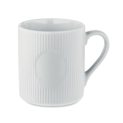 Kubek ceramiczny w prążki 340 m