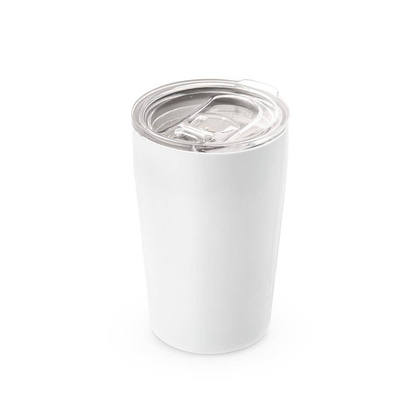 SLIDER. Kubek podróżny ze stali nierdzewnej 380 ml