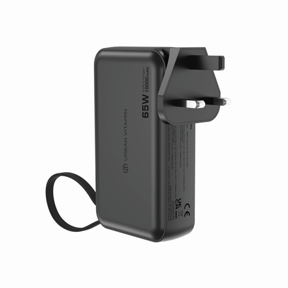 Ładowarka 2 w 1, power bank do laptopa 10000 mAh, 65W Eureka