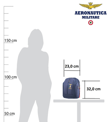 Plecak Aeronautica Militare DRONE niebieski