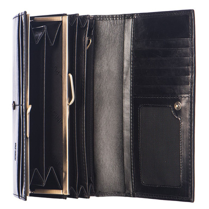 Portfel damski skórzany PUCCINI MU1705 1 Czarny