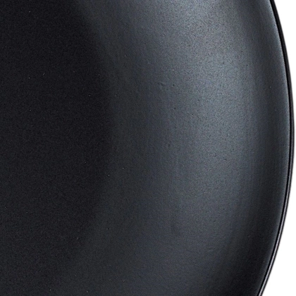 Talerz ceramiczny czarny obiadowy płytki na obiad SOHO  26,5 cm