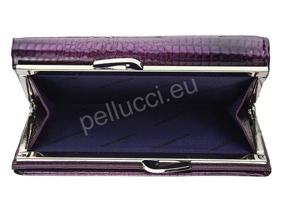 Portfel damski skórzany PELLUCCI GF108 Zielony