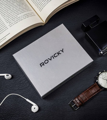 Eleganckie skorzane etui na karty i dokumenty