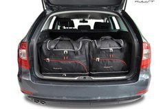 SKODA SUPERB KOMBI 2010-2015 TORBY DO BAGAŻNIKA 5 SZT KJUST