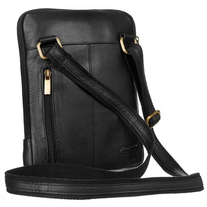 Listonoszka męska z przegrodą na urządzenie przenośne