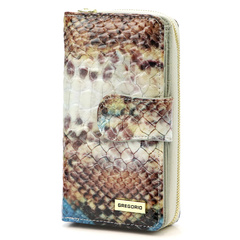 Portfel damski skórzany PELLUCCI VL-116 niebieski