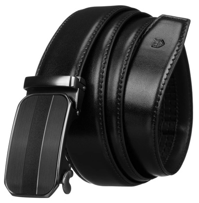 Elegancki pasek automatyczny ze skory naturalnej