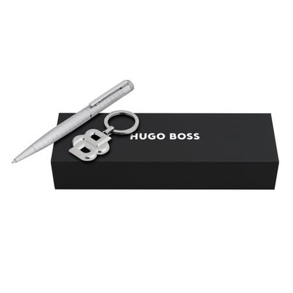 Zestaw upominkowy Hugo Boss długopis i brelok HAK567B + HSQ5634H
