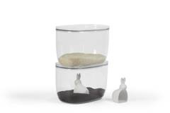 Pojemnik do przechowywania Bella Bunny biały 7L 10323-CL-WH