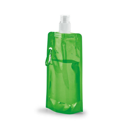Składana butelka 460 ml, zielona
