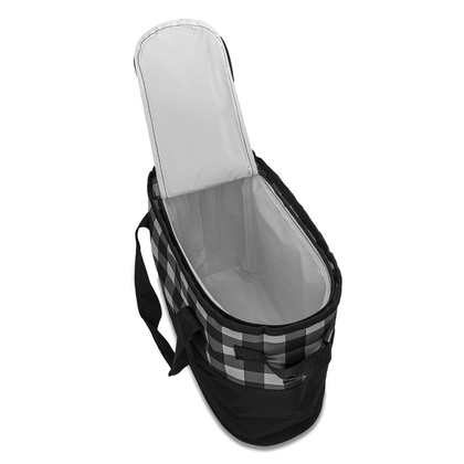 Torba izotermiczna Kliffton, czarny/szary